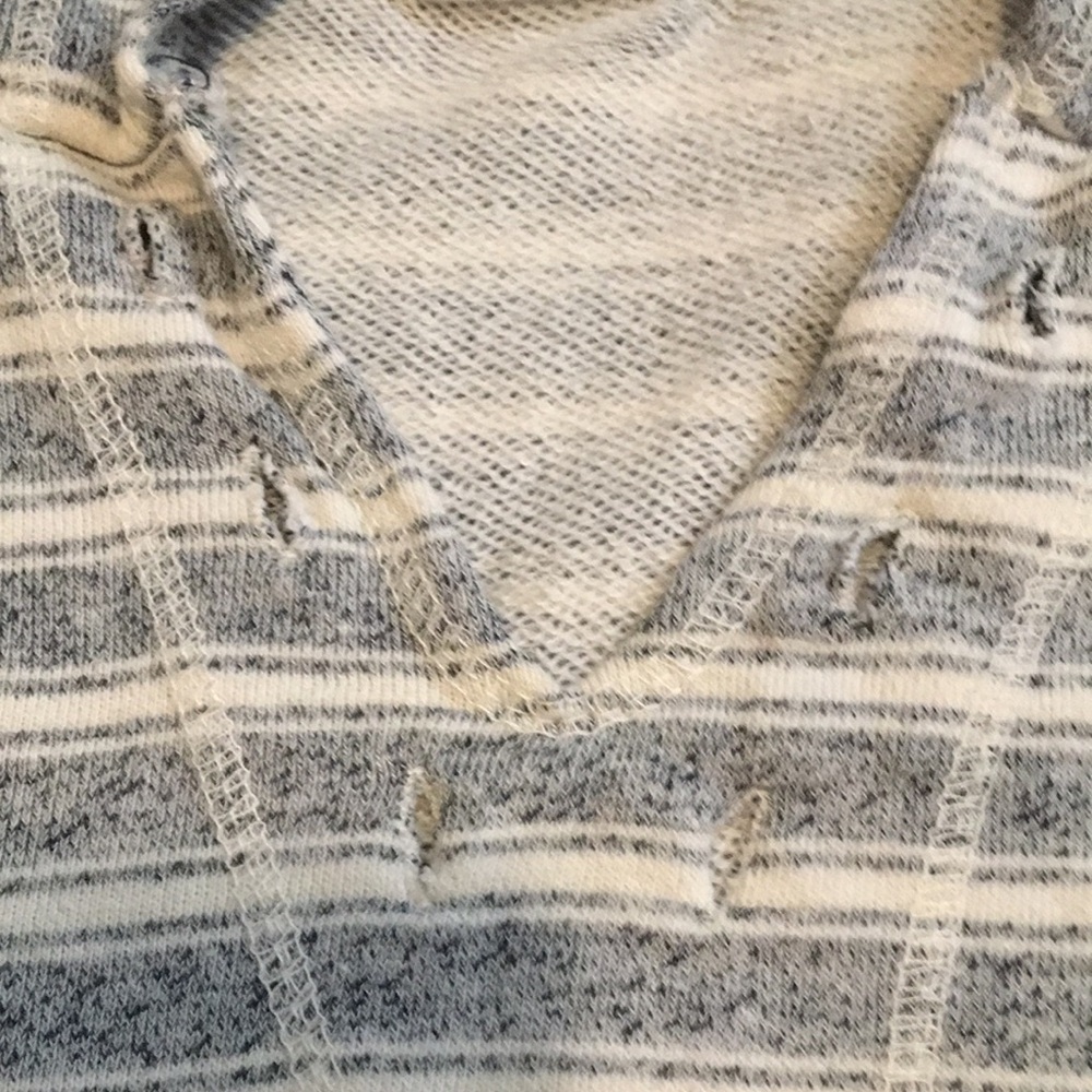 4/$20 padre island striped hoodie - Picture 9 of 9